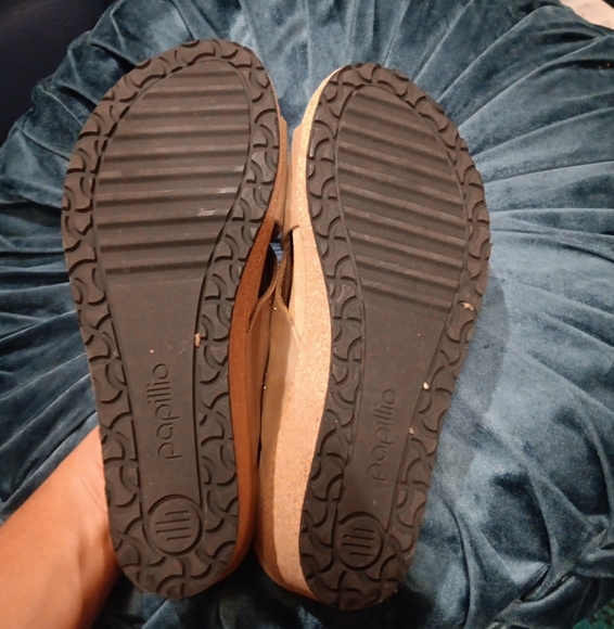 Papillio Women's Tan Wedge Sandals Size 40 Usa 9 - Picture 5 of 5